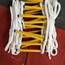 Спасательный трос 15 м лестница Спасательная Лестница аварийная работа безопасность ответная пожарная спасательная скалолазание спасательное дерево