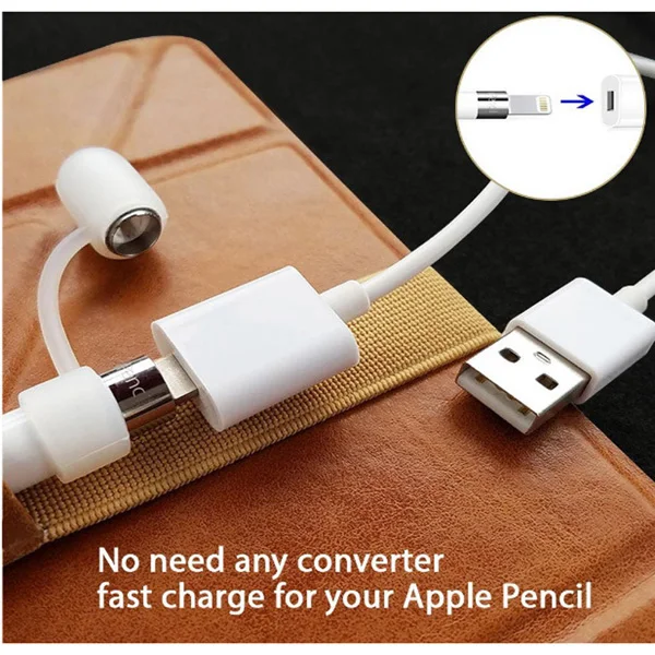 Apple pencil cableUSB к 8-контактному гнездовому зарядному кабелю для 9,7 10,5 12,9 iPad Pro Pencil к usb-кабелю