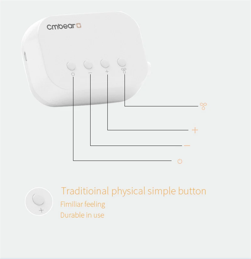 Cmbear двойной Электрический молокоотсос 12 передач Мощный массаж и сосание молокоотсос безопасный материал для кормления ребенка