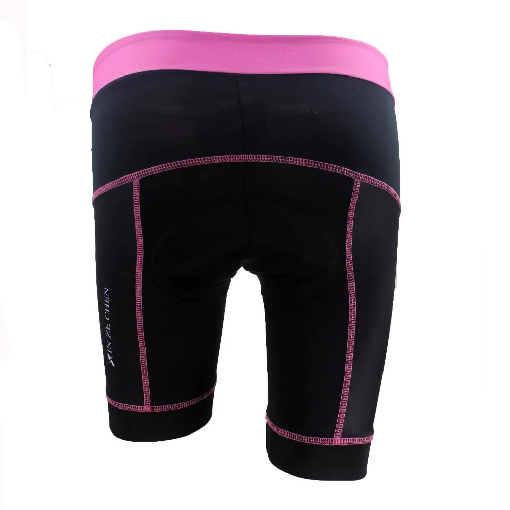 XINZECHEN Женские Pro велосипедные шорты черный розовый одежда для велоспорта велосипед короткий рукав Одежда mtb низ