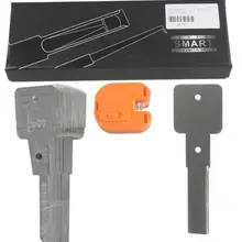 Смарт-брелок с светильник HU66 SIP22 HON66 TOY40 TOY48 HU92 GT15 HU100 VA2 так же, как и Lishi 2 в 1 инструмент слесарный инструмент