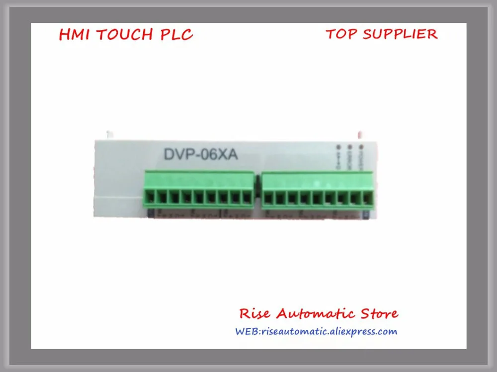 

New Original Programmable Controller resolution Analog I/O Module 4AI 2AO DC 12-bit DVP06XA-S