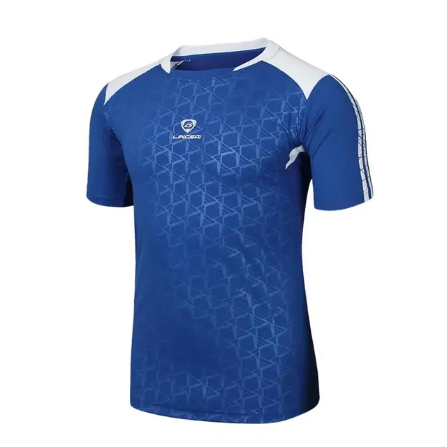 Top Quality 2018 Men Soccer Jersey Football Training Fitness Running