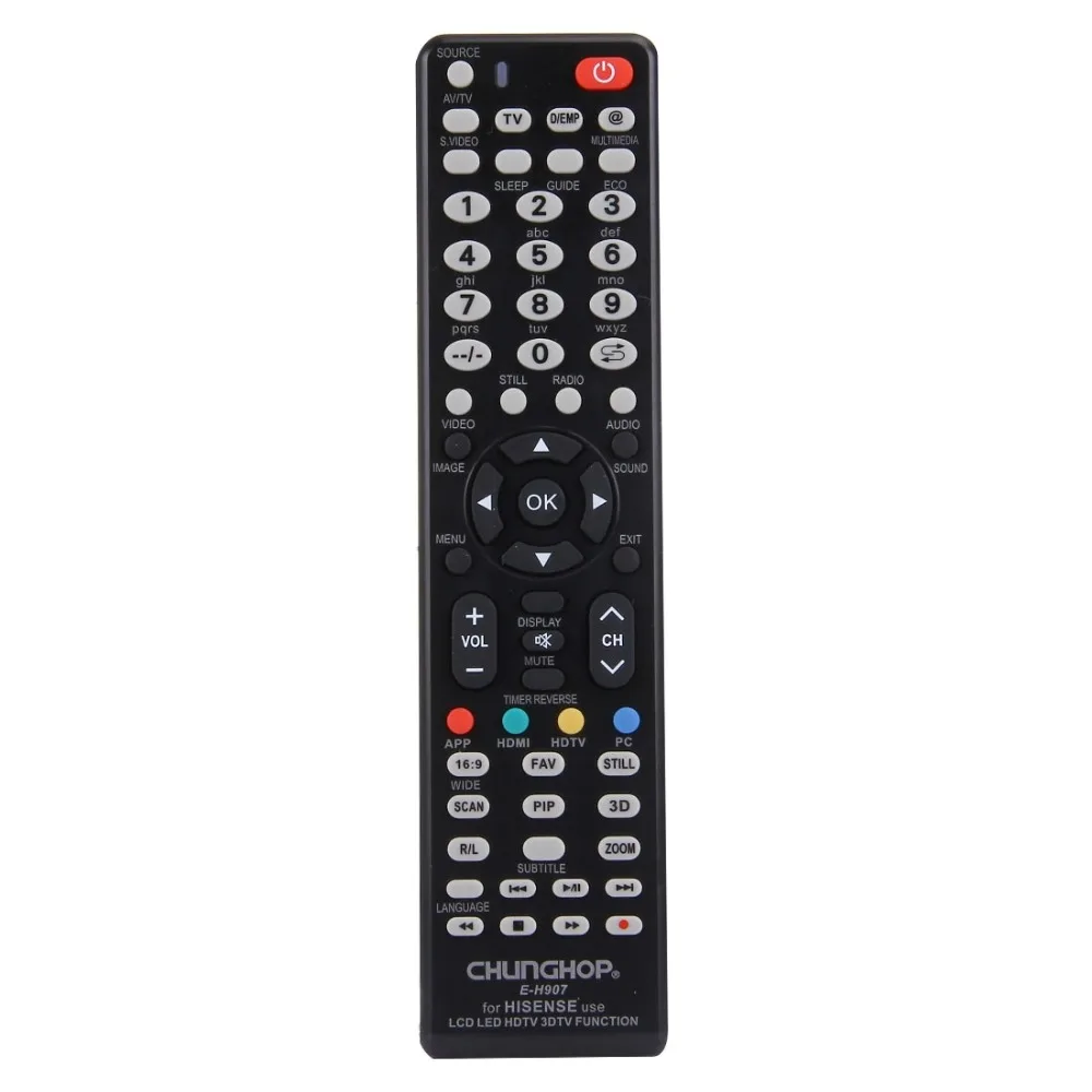 

CHUNGHOP E-H907 Universal Remote Controller for HISENSE LED LCD HDTV 3DTV