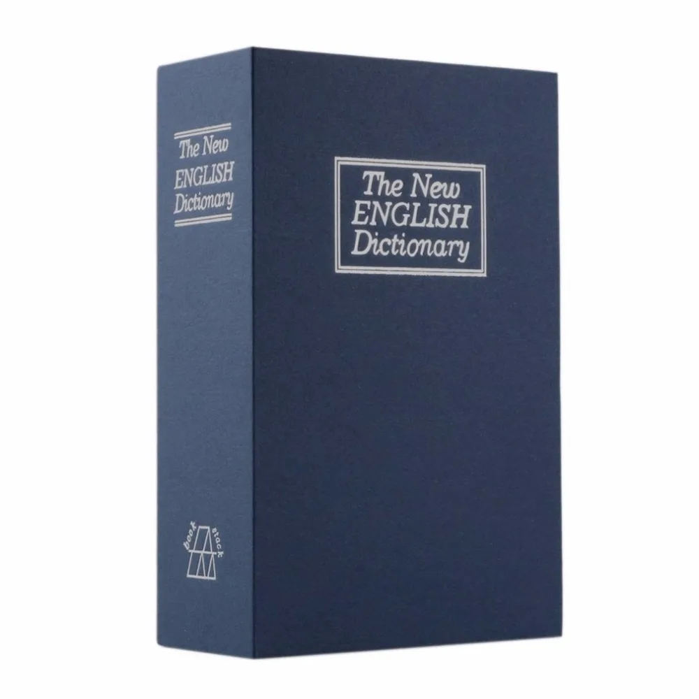 dictionary metal book safe