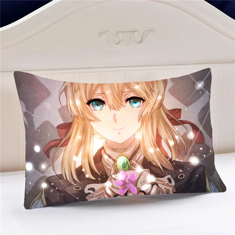 

Oct. Home Textile Violet Evergarde Anime Violet Polyester / Micro-suede / 2WT 60*40CM One-sided Two-sided Pillow Case #41461