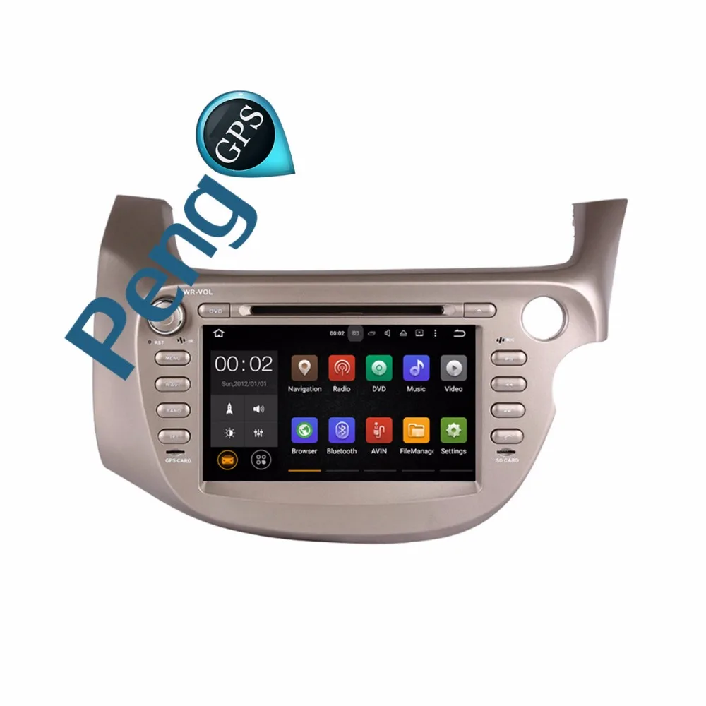 

Octa Core Android 8.0 Car CD DVD Player for Honda Fit 2007 2008 2009 2010 2011 2012 2013 Car Radio GPS Navigation Right Hand