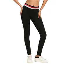 High Quality Women High Waist Sports Gym Yoga Running Fitness Leggings Pants Workout Clothes Solid High Waist Yoga Pants