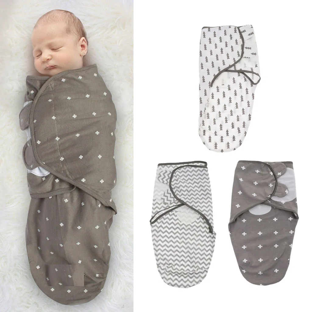 

Premium Cotton Summer Infant Swaddle Baby Blanket Wrap Swaddling Large Size 50 x 70cm