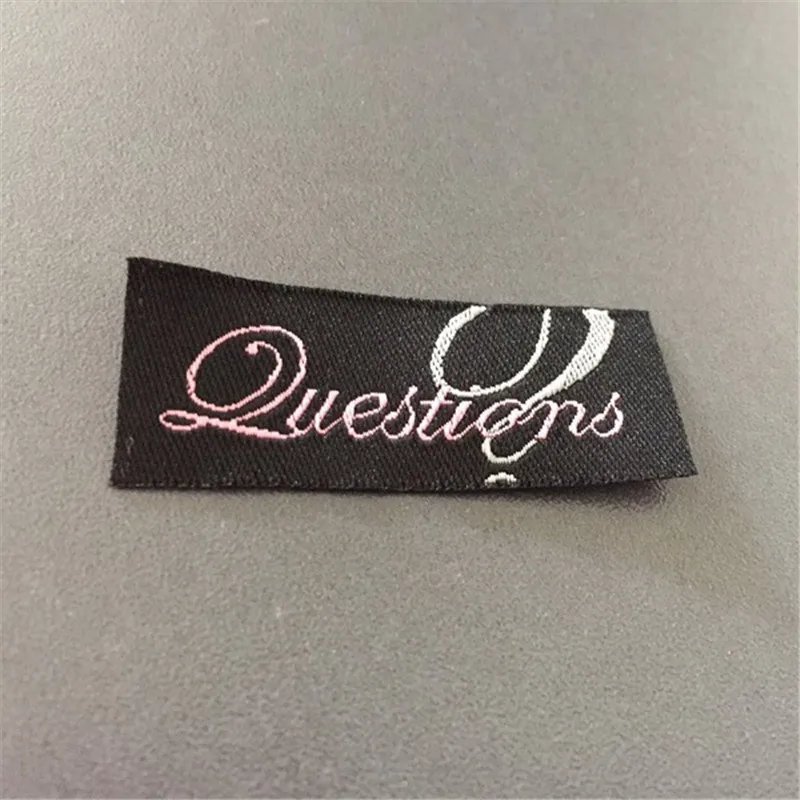 

Custom High Density Damask Woven Labels Clothing Labels Name Labels