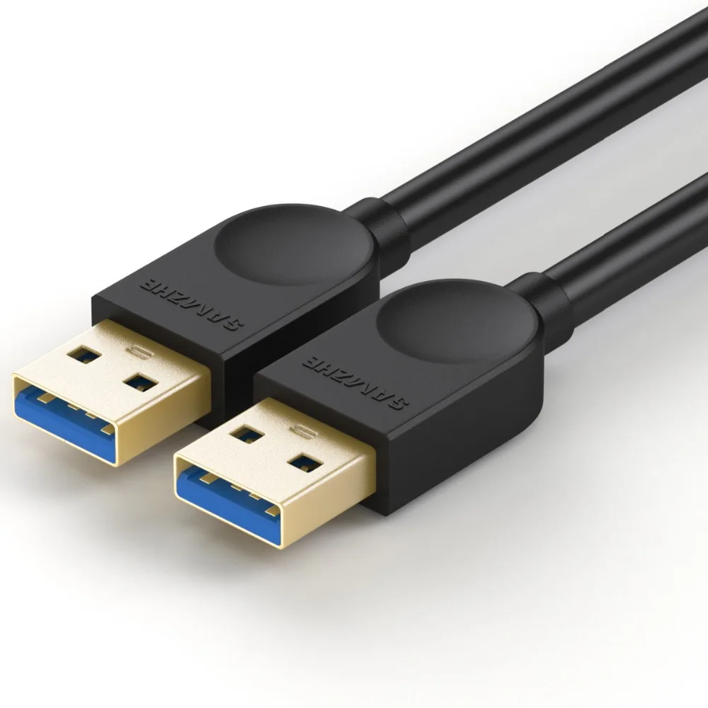 SAMZHE USB к USB 3,0 кабель папа-папа USB3.0 удлинитель супер скорость для радиатора жесткий диск автомобиля MP3 веб-камера цифровая камера