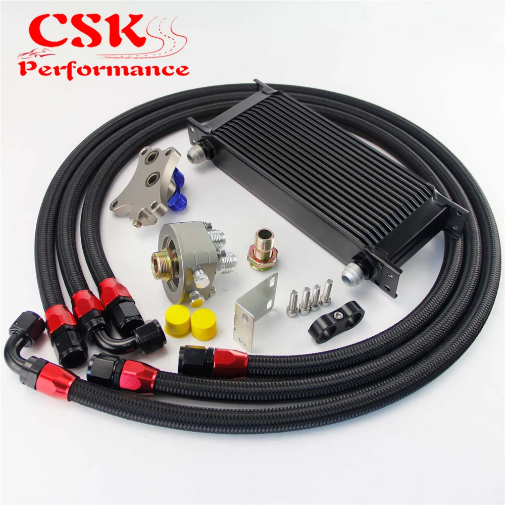 For NISSAN Silvia SR20DET TURBO S13 S14 180SX 200SX 240SX 16 Row Oil