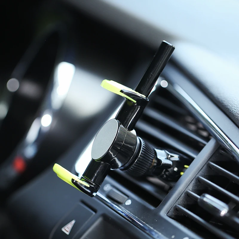 LCAV телефон Автомобильный держатель лобового стекла и приборная панель Vent регулируемые толкателем подставка держатель
