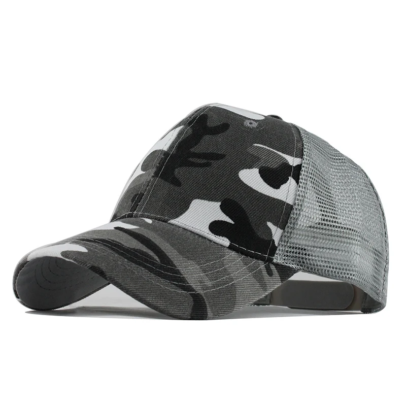 [FLB] камуфляжная сетчатая бейсболка, Мужская камуфляжная кепка, мужская летняя кепка, Мужская армейская Кепка, бейсболка, хип-хоп кепка для папы, F141