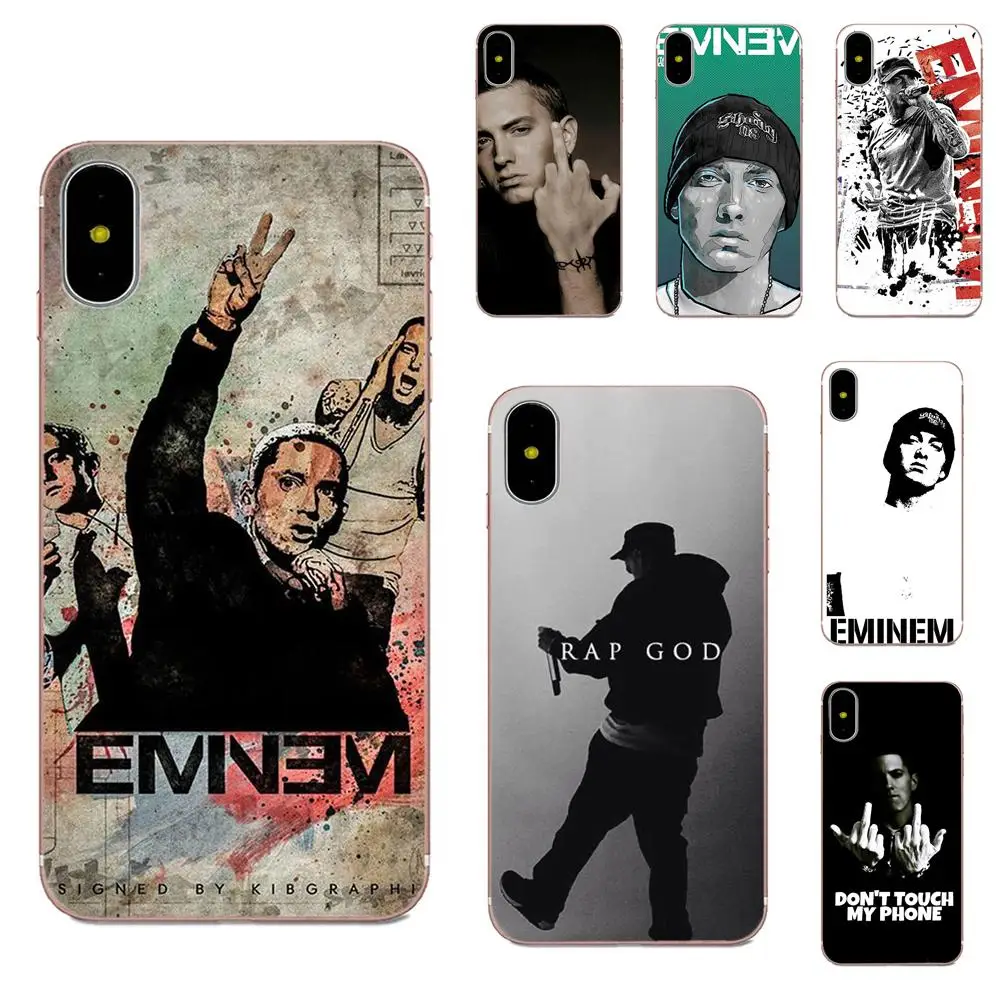 

Hip Hop Rapper Eminem Rap For Galaxy Alpha Core Note 2 3 4 S2 A10 A20 A20E A30 A40 A50 A60 A70 M10 M20 M30 Soft Skin Painting