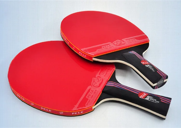 Материал, профессиональная пленка из углеродного волокна для настольного тенниса, двойной шип, начальный уровень, для настольного тенниса, летучая мышь, резиновая оригинальная сумка для пинг-понга