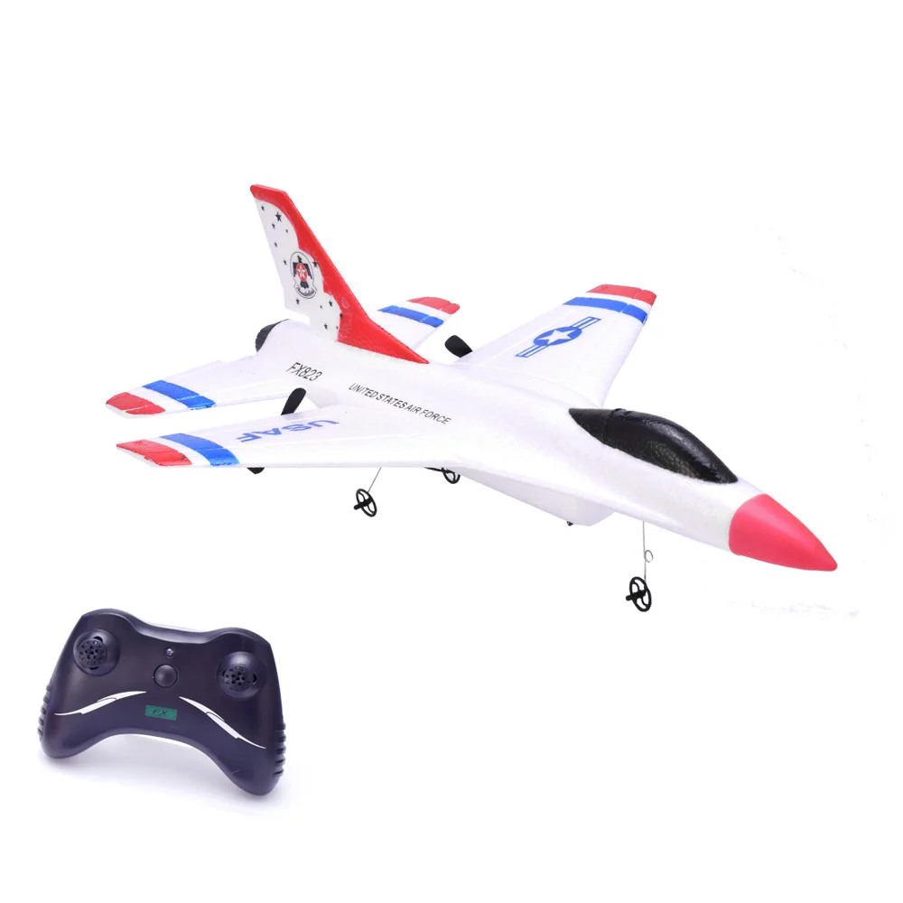 FX-823 2,4G 2CH F16 Thunderbirds EPP Дистанционное Управление планер RC самолет с неподвижным крылом