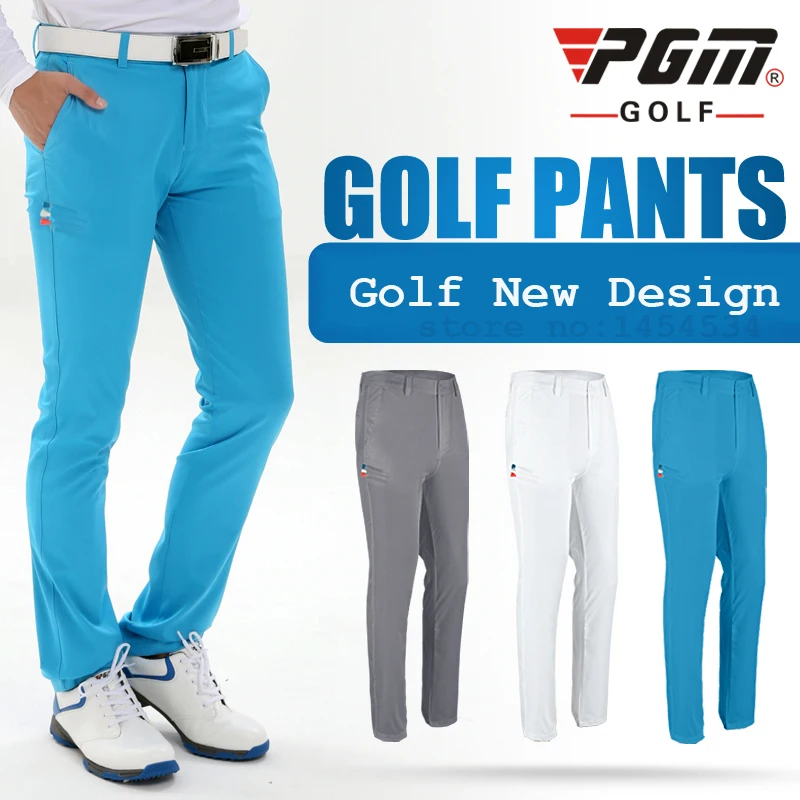 New Design PGM Genuine Golf Men Slim Pant Sport TEE Golf