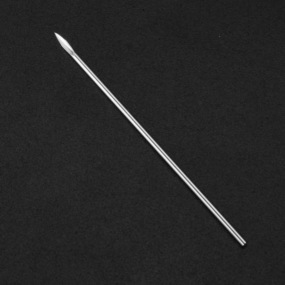 10pcs Surgical Steel Sterile 16G Body Tattoo Piercing Needles Gauge Tattoo Supply Agujas De Piercings Naalden