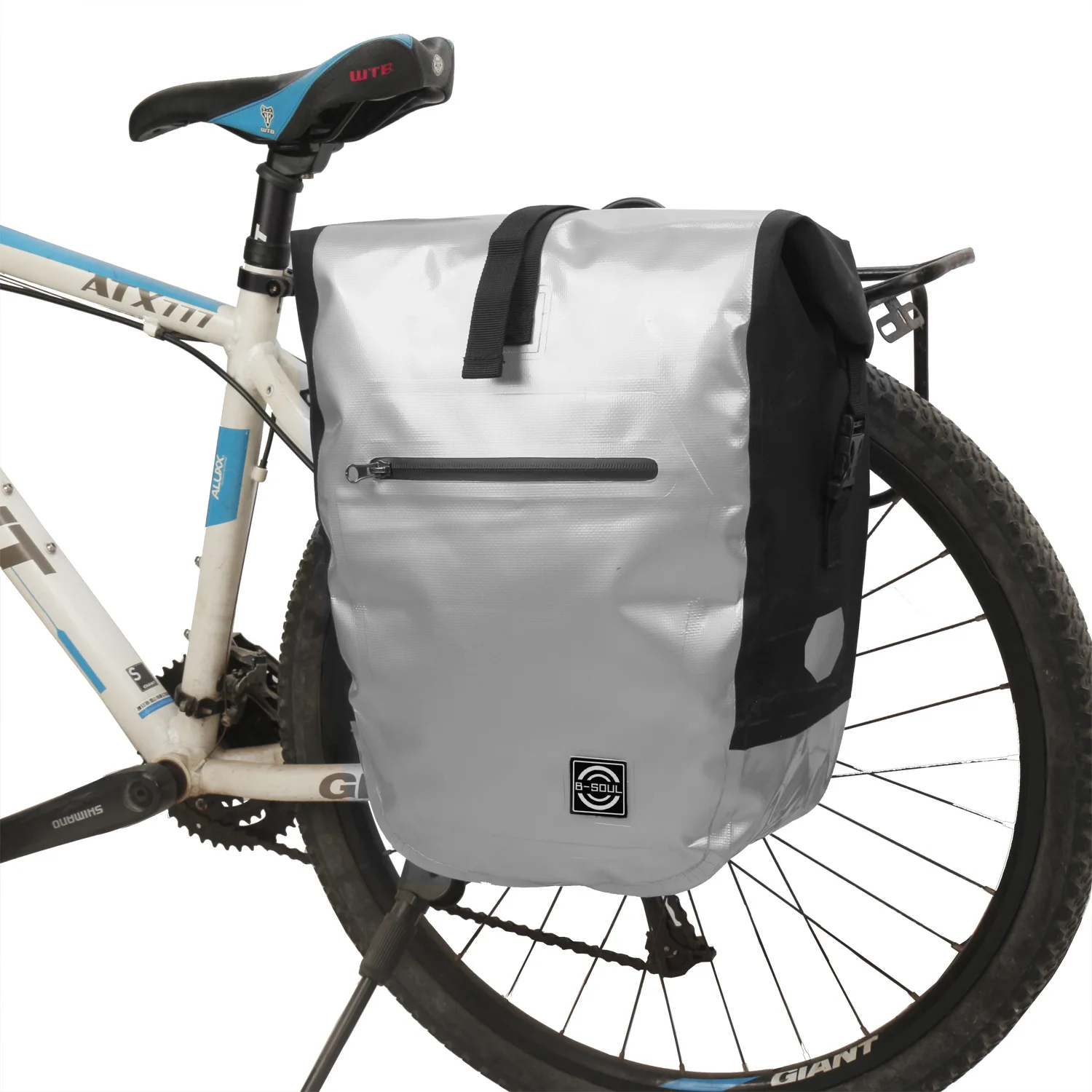 B-SOUL, водонепроницаемая сумка для велосипеда, большая емкость, MTB, горная дорога, велосипед, Велоспорт, задняя стойка, сумки для сиденья, велосипедные аксессуары