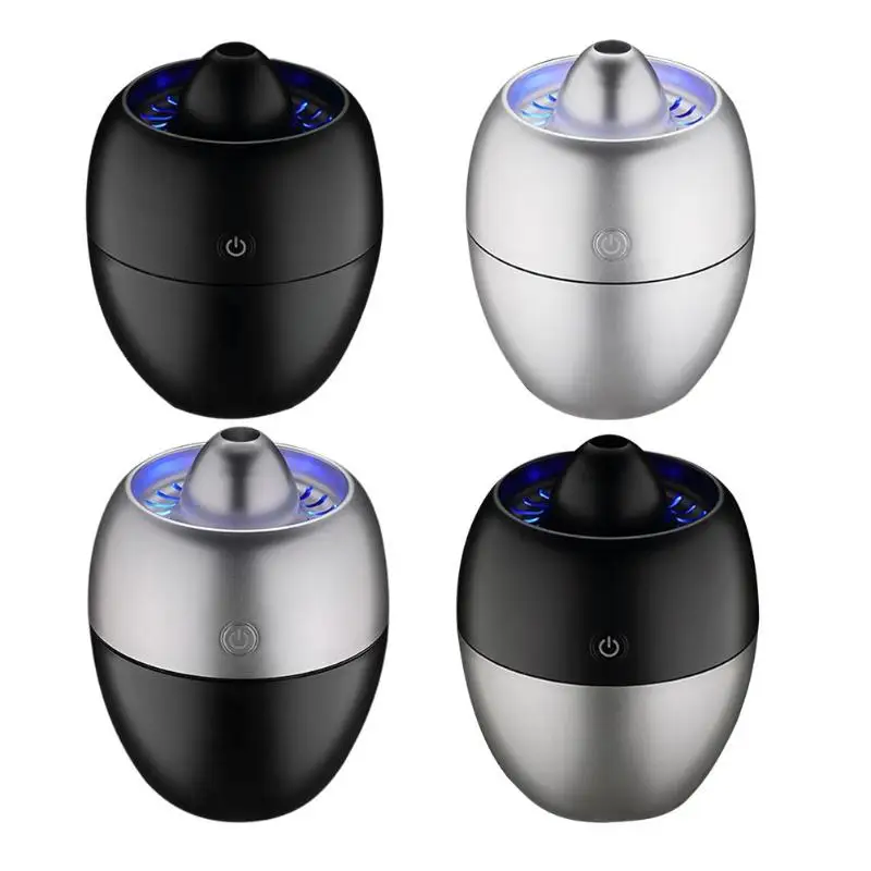 

260ml USB Ultrasonic Engine Shape Humidifier LED Blue Light Night Lamp Aroma Essential Oil Diffuser Air Purifier