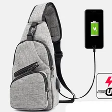 HUANILAI сумки через плечо нагрудные сумки для мужчин сумки через плечо зарядка через usb мужская сумка женские сумки на плечо