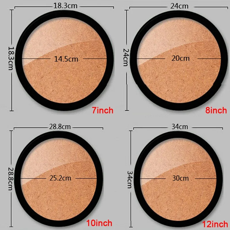 Круглые деревянные рамки для картин креативный подарок DIY настенный деревянный держатель для картин настенная фоторамка круглый домашний декор