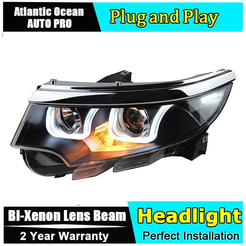 Best Offers 2010-2014 Car Styling for Ford EDGE Headlights For Edge LIMITED LED Headlamps DRL Lens Double Beam HID KIT Xenon bi xenon lens