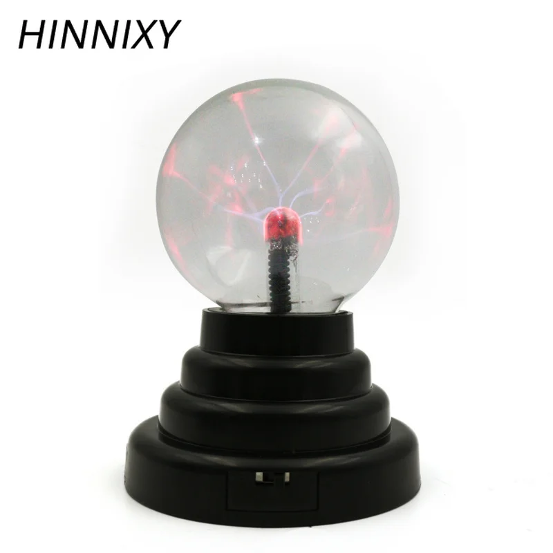 Hinnixy Новинка статическое электричество шар Ночник LED USB зарядка лампа украшение