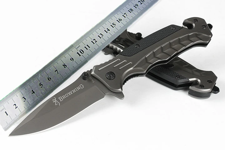 

OEM FA46 folding knife camping survival pocket knives 440c blade G10 steel handle flipper outdoor hunting utility fishing knife