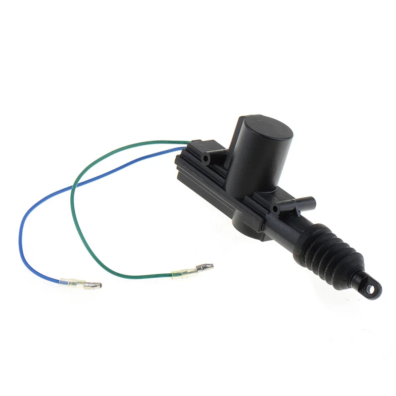 

New 12V car alarm and safety accessories heavy electric door lock actuator motor 2 lines P10