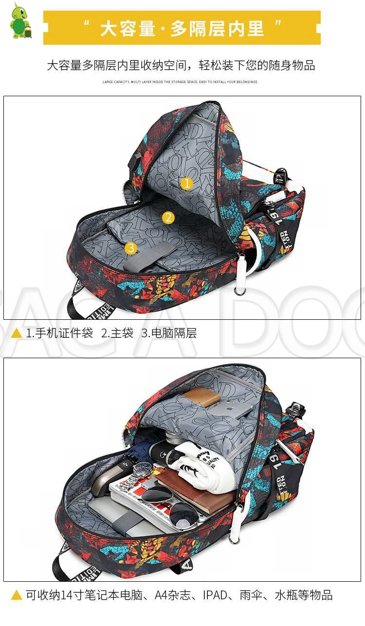 para Adolescentes Meninas Mulheres Homens Mochila de