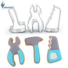 Upspirit-Alicates de sierra de martillo para galletas, moldes para galletas, cortadores de masa, Fondant, decoración de pasteles, herramienta para hornear, artesanía de azúcar, 3 uds.