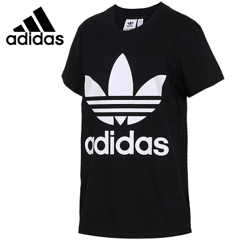 

Original New Arrival 2018 Adidas Originals BIG TREFOIL TEE Women's T-shirts short sleeve Sportswear