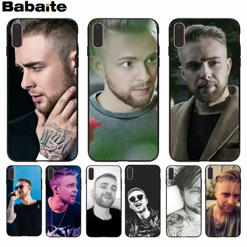 

Babaite Egor Kreed Soft Rubber black Phone Case for iPhone 8 7 6 6S Plus 5 5S SE XR X XS MAX Coque Shell for case
