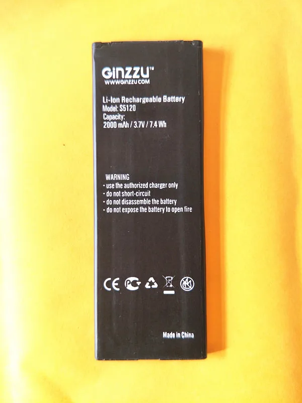 

B-TAIHENG 2000mAh Battery for Ginzzu S5120 S5001 S5002 phone battery