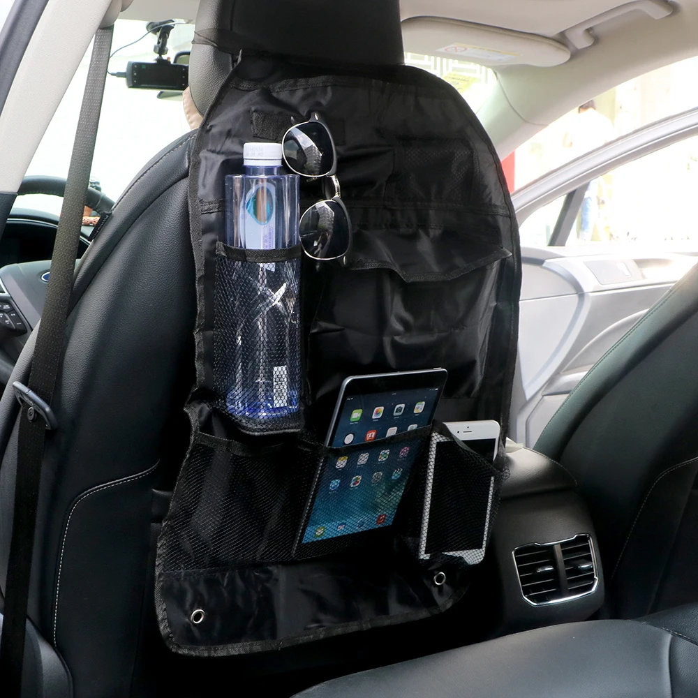 Car Seat Back Organizer Storage Bag Multi Pocket Hanging Pouch Stowing