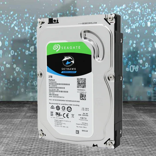 Seagate Skyhawk Surveillance 2TB Hard Drive Disk SATA III