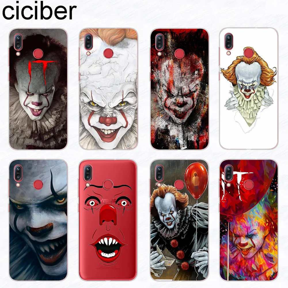 

ciciber Stephen King's It Phone Case Coque for ASUS Zenfone Max Plus Pro M1 ZB555KL ZB570TL ZB601KL ZB602KL Soft Silicone Cover