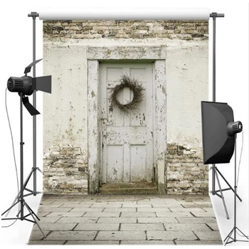 

Custom Vinyl Photography Backdrops Ancient House Photo Background 5x7ft backdrops for photo studio fotografia Happy Birthday