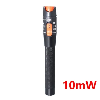 

Free Shipping 10-12km 10mw VFL Fiber Optic Visual Fault Locator Optical Cable Tester 10mw