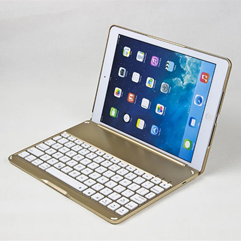 Высококачественный чехол для iPad Air 2 с беспроводной Bluetooth клавиатурой 6 A1566 A1567