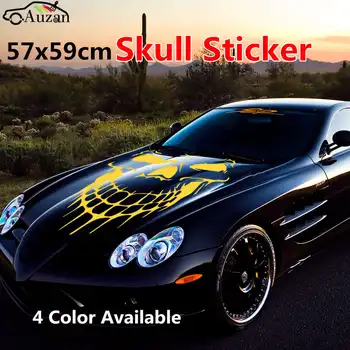 

Universal Car Truck Skull Hood Decal Vinyl Large Graphic Sticker 57x59cm