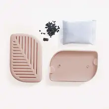 Бамбуковый уголь очиститель воздуха-дезодорант для холодильника Природный активированный уголь очиститель воздуха коробка, бамбуковый освежитель воздуха с древесным углем