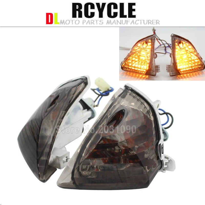 

1 pair Rear Turn Signal Light Indicators Tail Blinker Lamp for Suzuki GSXR 600 750 2006-2007 GSXR1000 GSX-R 1000 2005-2006 K5 K6
