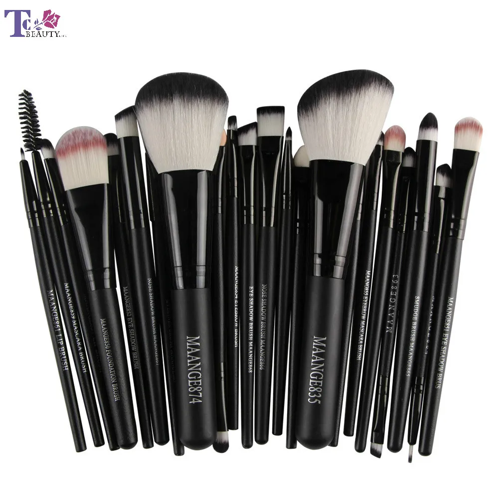 

22pcs/lot Makeup Brush Set Beauty Tools Eyeliner Eyelash Eyebrow Brushes Eye Shadow Blending Foundation Blush Lip Cosmetic