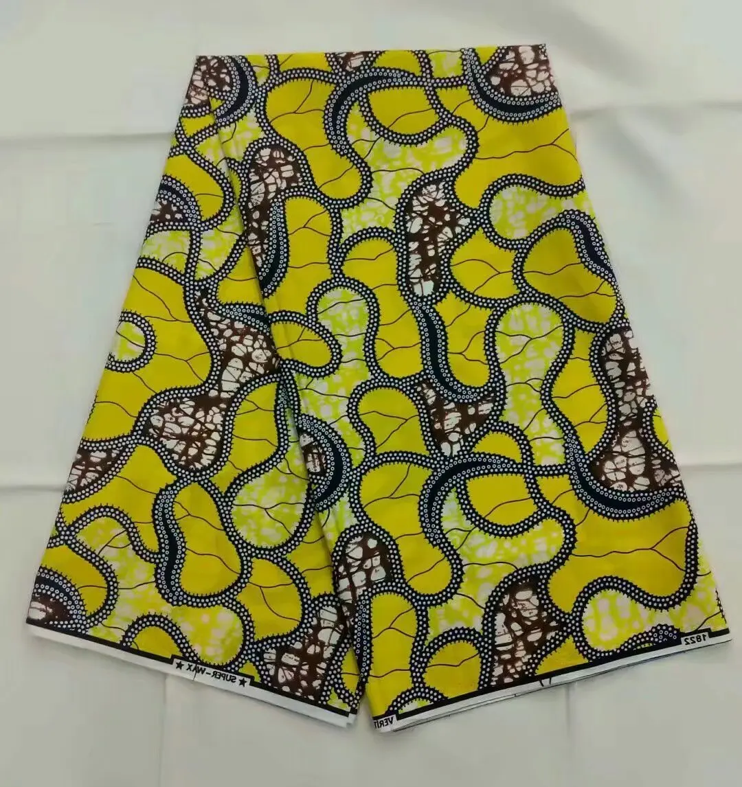High Quality Wax Print Fabric Hojilou Best African Print Fabric For