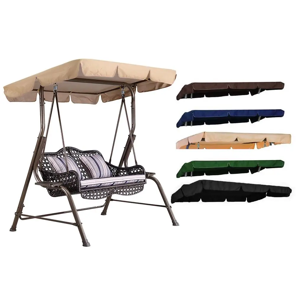 

Outdoor Swing Canopy Sunshade Park Seat Garden Waterproof Dust Cover Awning Environmentally Friendly And Durable High Quality