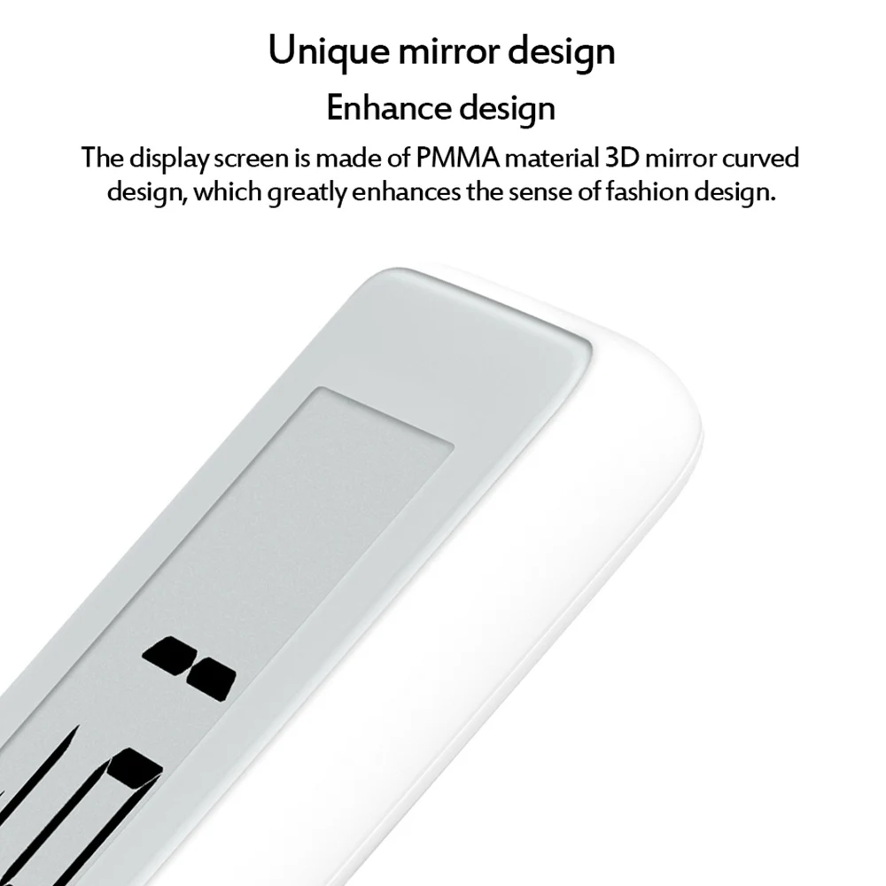 Беспроводные Смарт часы Xiaomi Mijia BT 4 0 цифровые для помещения и улицы гигрометр