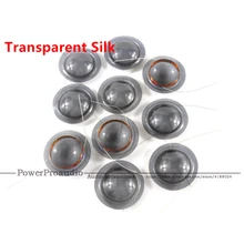 10 шт. 8 Ом шелковые купольные мембранные твитеры звуковая катушка 19,4 мм 20,4 мм 25,5 мм 28 мм